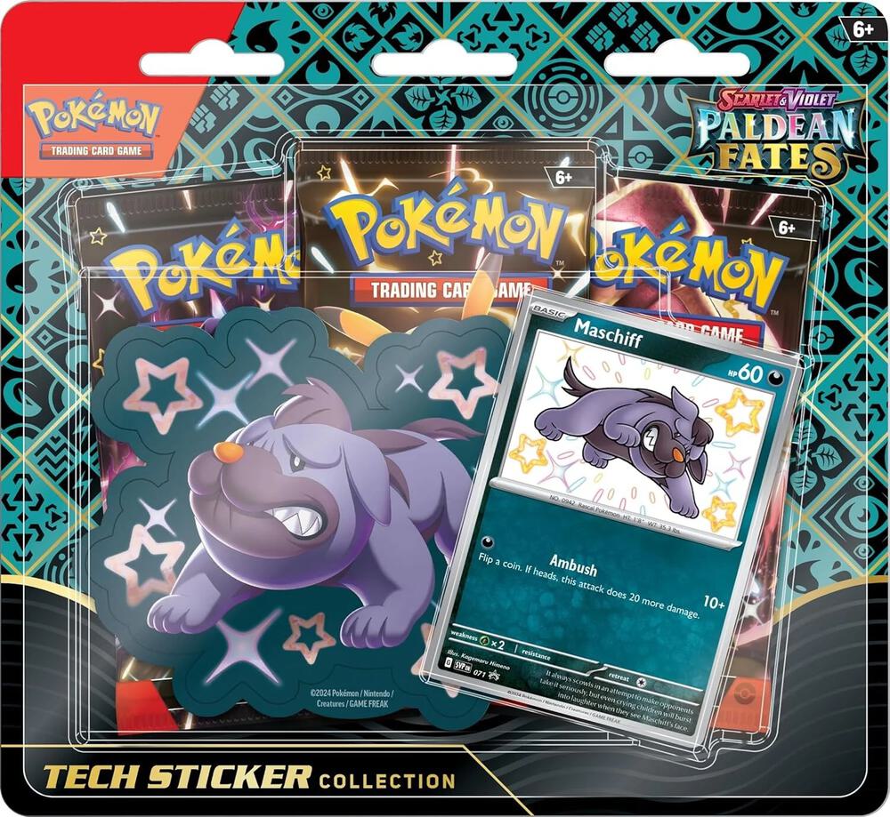 Paldean Fates Tech Sticker Collection [Maschiff] - SV: Paldean Fates (PAF)