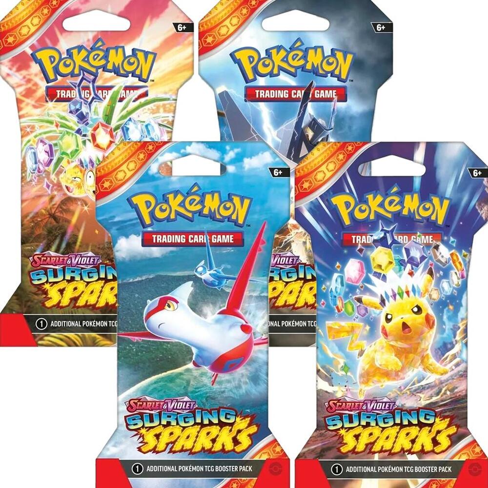 Surging Sparks Sleeved Booster Pack